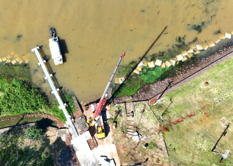 Fotos do andamento atual da obra: IB/divulgação