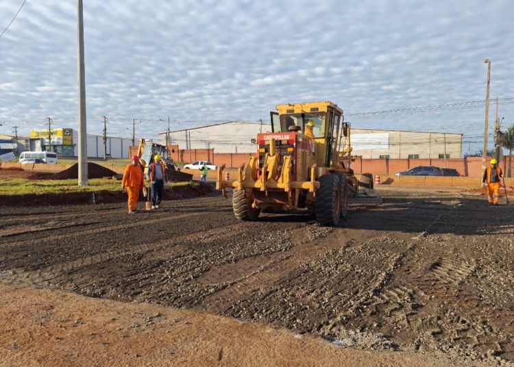 Fotos do andamento das obras: IB