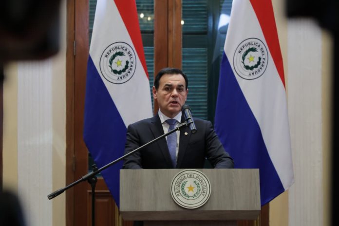 ministro das Relações Exteriores do Paraguai, Rubén Ramírez. Foto: divulgação