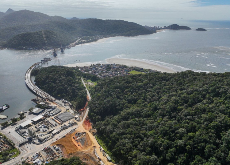 Foto da ponte 70% concluída: Arnaldo Neto/AEN