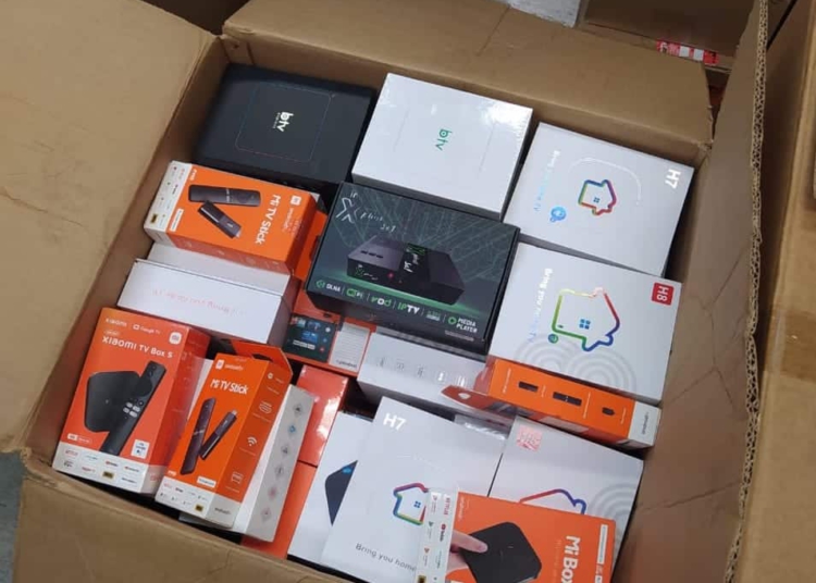 Material apreendido doado pela Receita Federal do Brasil. Foto: divulgação