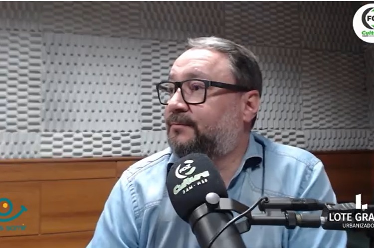 Secretário de Assistência Social, Alex Thomazi. Foto: captura de tela.