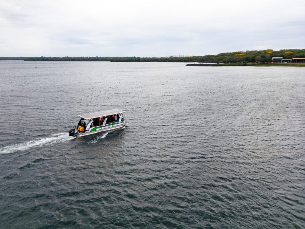 Lago de Itaipu. Foto: William Brisida/Itaipu Binacional