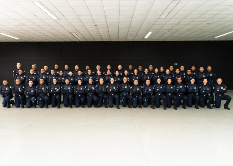 Novos guardas municipais de Foz do Iguaçu. Foto: divulgação