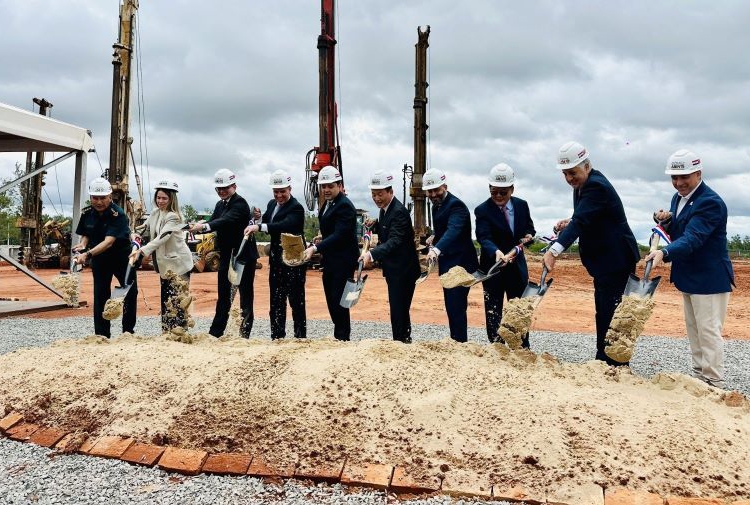 Solenidade do início das obras. Foto: divulgação/Agência IP