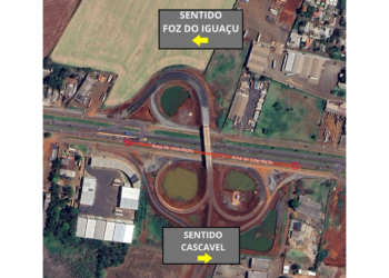 BR-277 em Foz do Iguaçu terá interdição parcial a partir desta quinta-feira
Foto: DER-PR