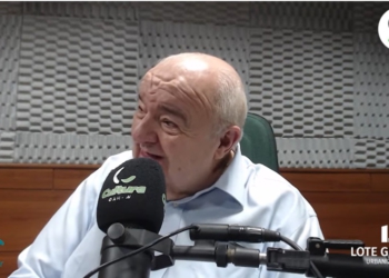 Rafael Greca em entrevista ao programa Contraponto, da Rádio Cultura. Foto: captura de vídeo
