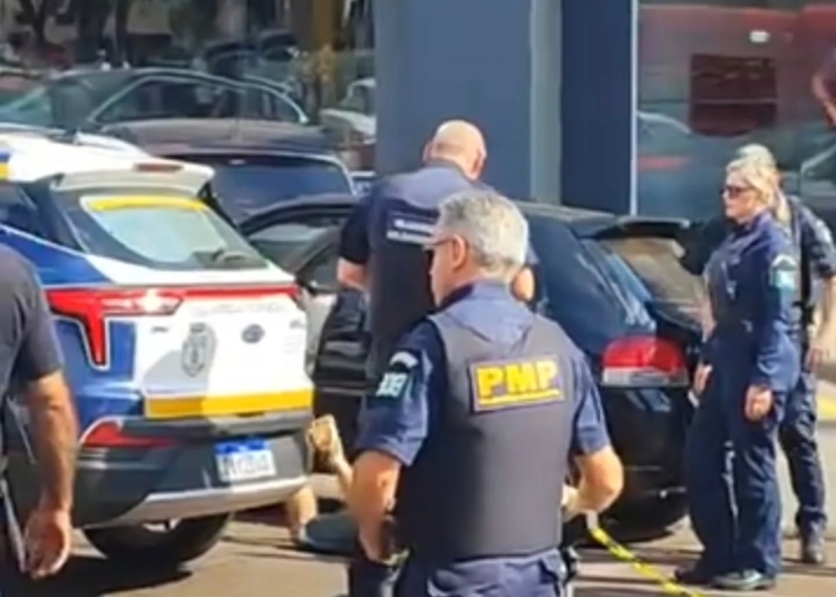 Foto do local do tiroteio: divulgação