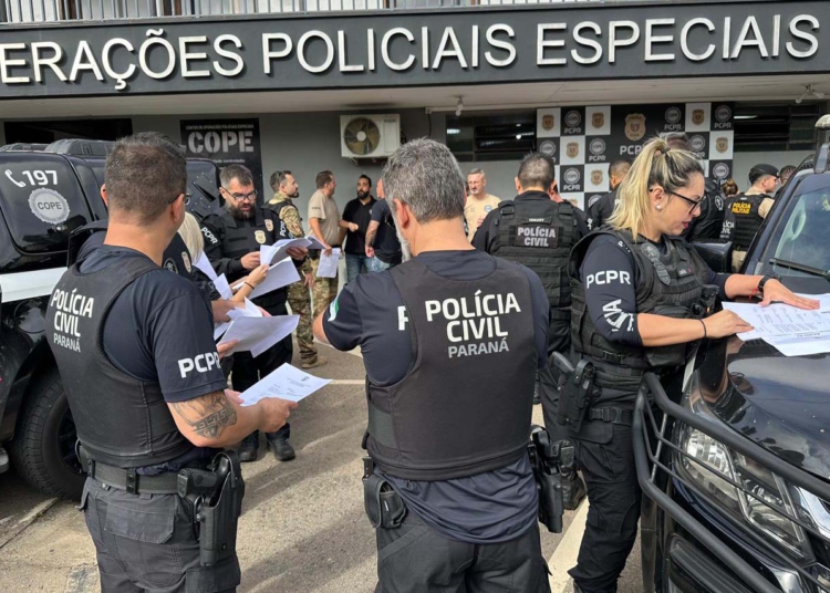 Foto da operação: divulgação