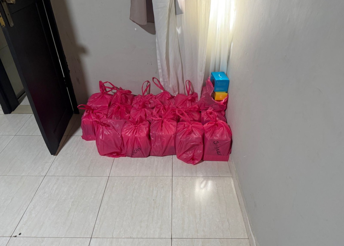 Produtos apreendidos. Foto: divulgação