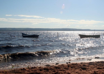 Lago Ypacaraí. Foto Ministério do Meio Ambiente.