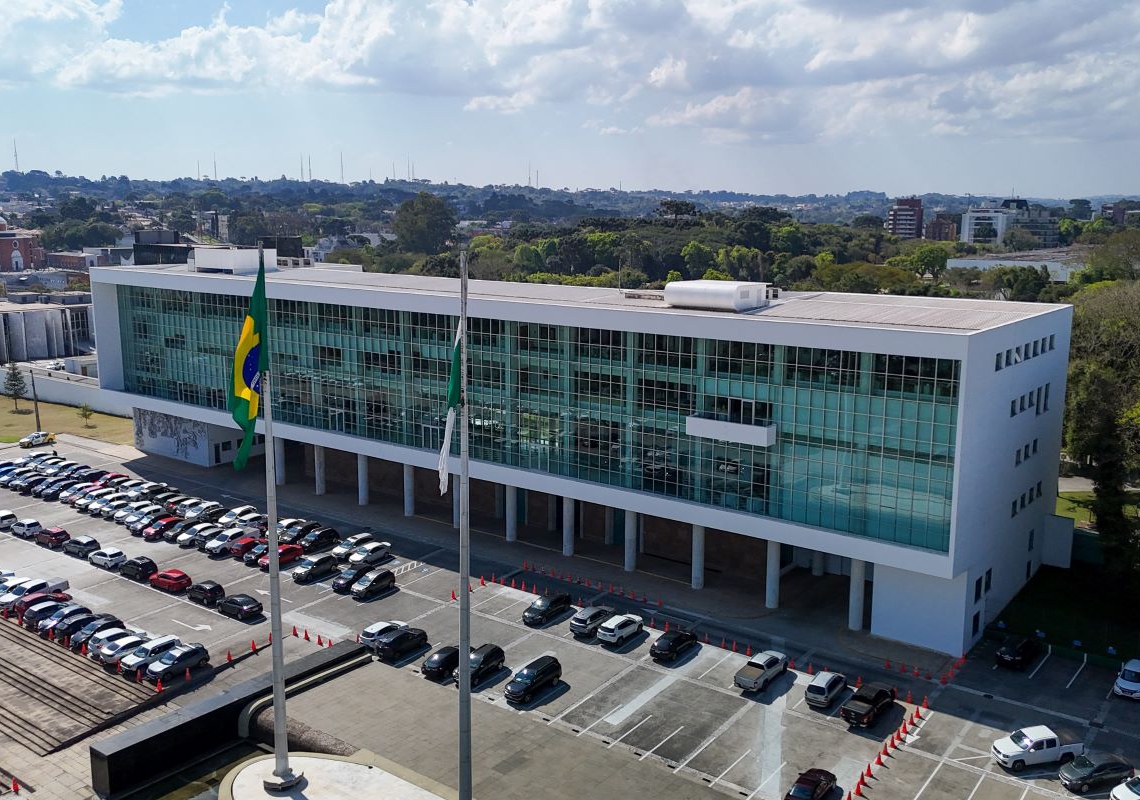 Palácio Iguaçu, sede do Governo do Paraná. Foto: Geraldo Bubniak/AEN