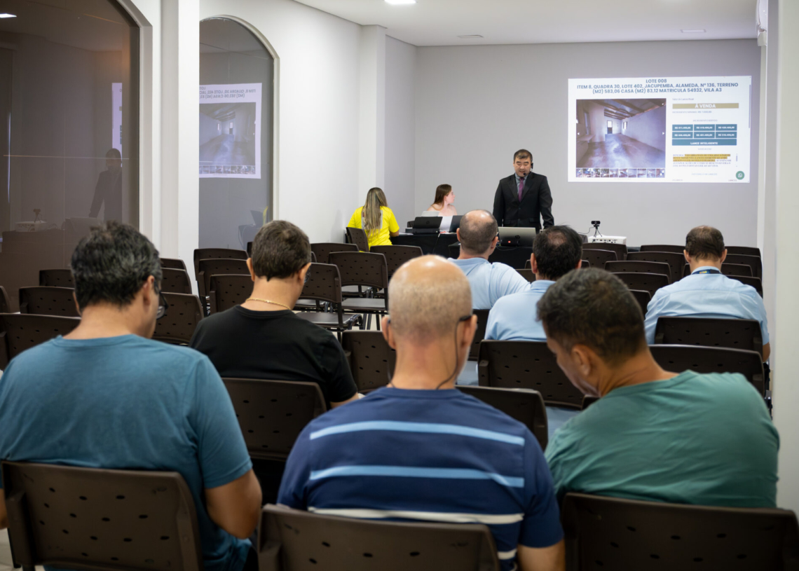 Foto do leilão: Rubens Fraulini/Itaipu Binacional.