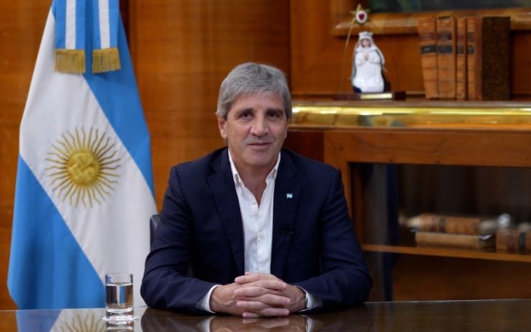 Ministro da Economia, Luis Caputo. Foto: divulgação