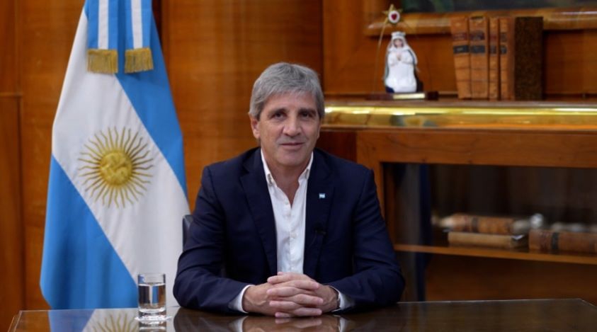 Ministro da Economia, Luis Caputo. Foto: divulgação