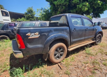 Um dos veículos que serão leiloados. Foto: divulgação