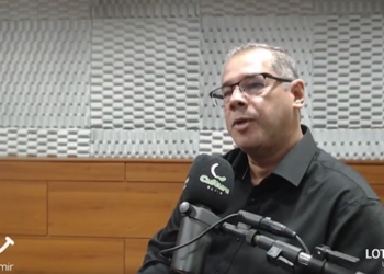 Edmilson em entrevista à Rádio Cultura. Foto: captação de vídeo