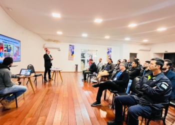 Foto da apresentação dos dados: divulgação