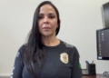 Delegada Iane Cardoso do Nascimento informou a prisão do suspeito nesta manhã. Foto: captura de vídeo