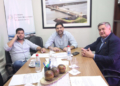 Alguns membros da Comissão de Entidades Hidroelétricas Binacionais, presidida pelo Deputado Mauricio Espínola (ANR-Capital). Foto: divulgação